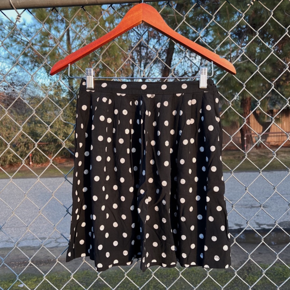 Vintage 90s Pottery Mini Skirt 24" Waist